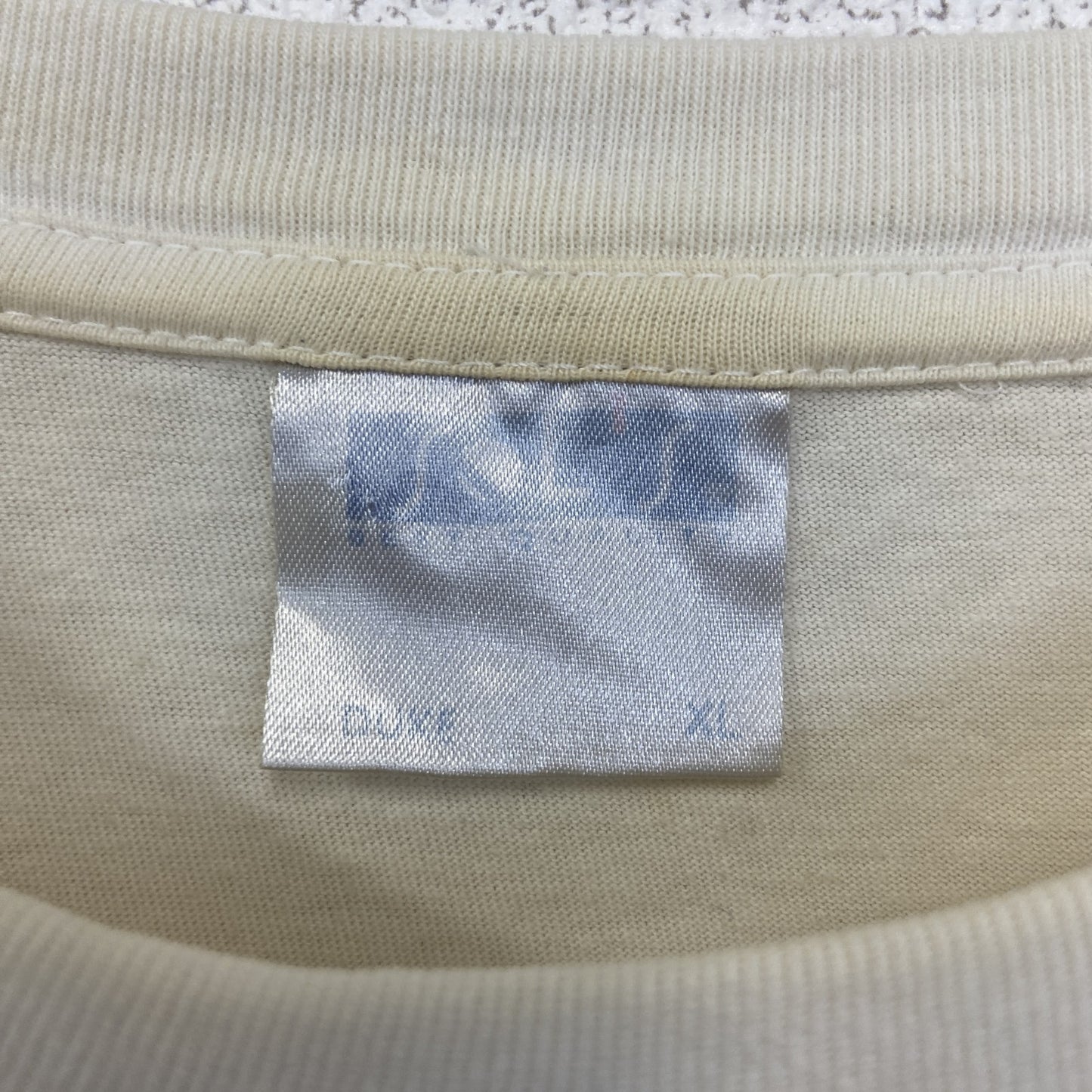 古着 used SOL'S ソールズ 半袖プリントTシャツ ビッグT カジュアルデザイン クルーネック レトロ 白 XLサイズ