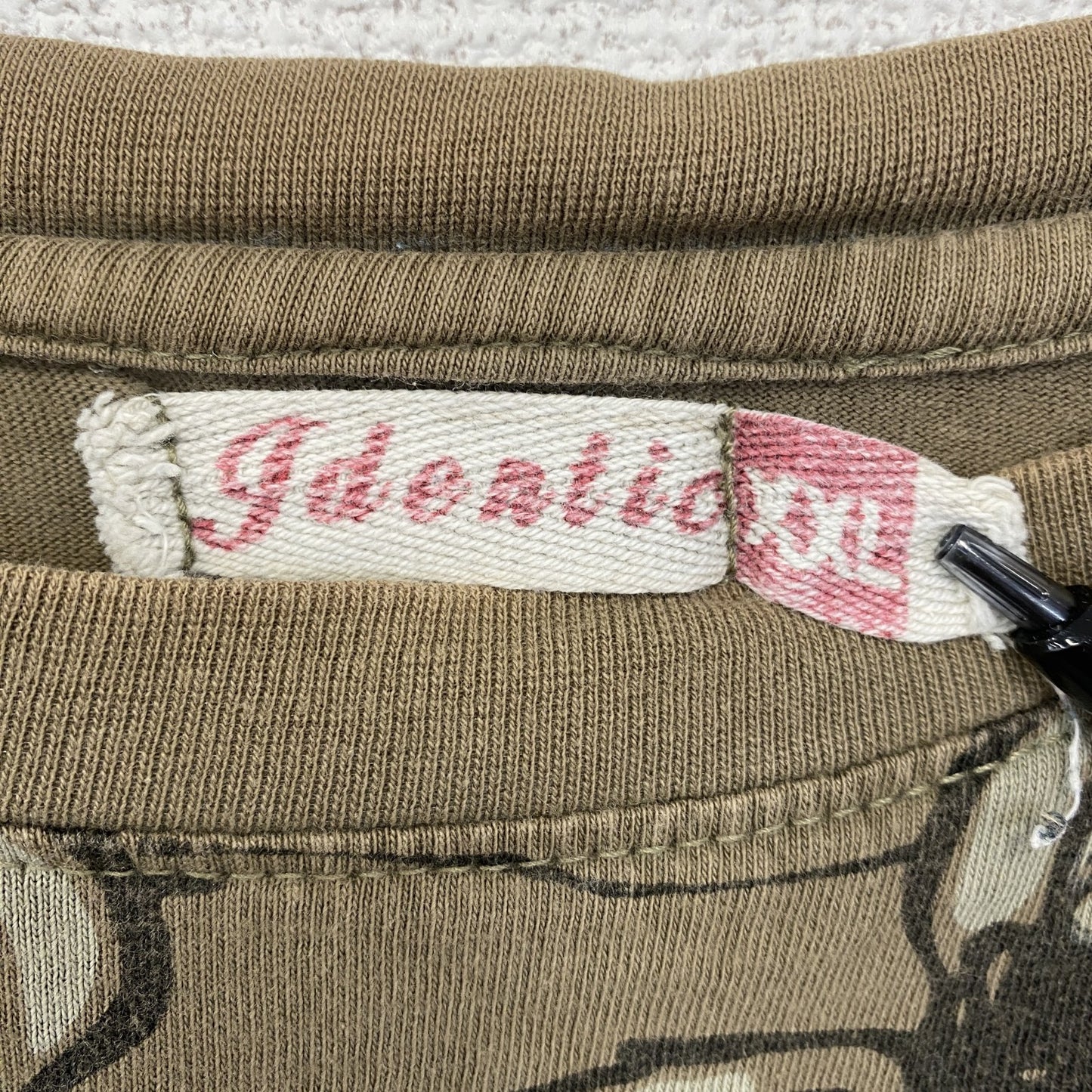 古着 used 長袖総柄プリントTシャツ ロングスリーブTシャツ デザインプリント 個性的 Lサイズ