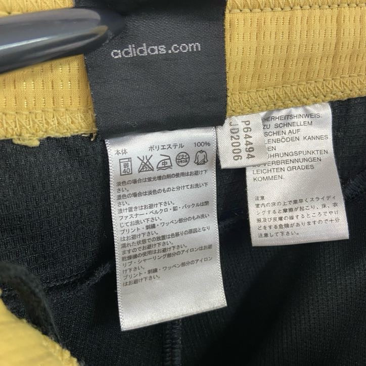 adidas アディダス トラックパンツ/ジャージパンツ 黒 ブラック Lサイズ