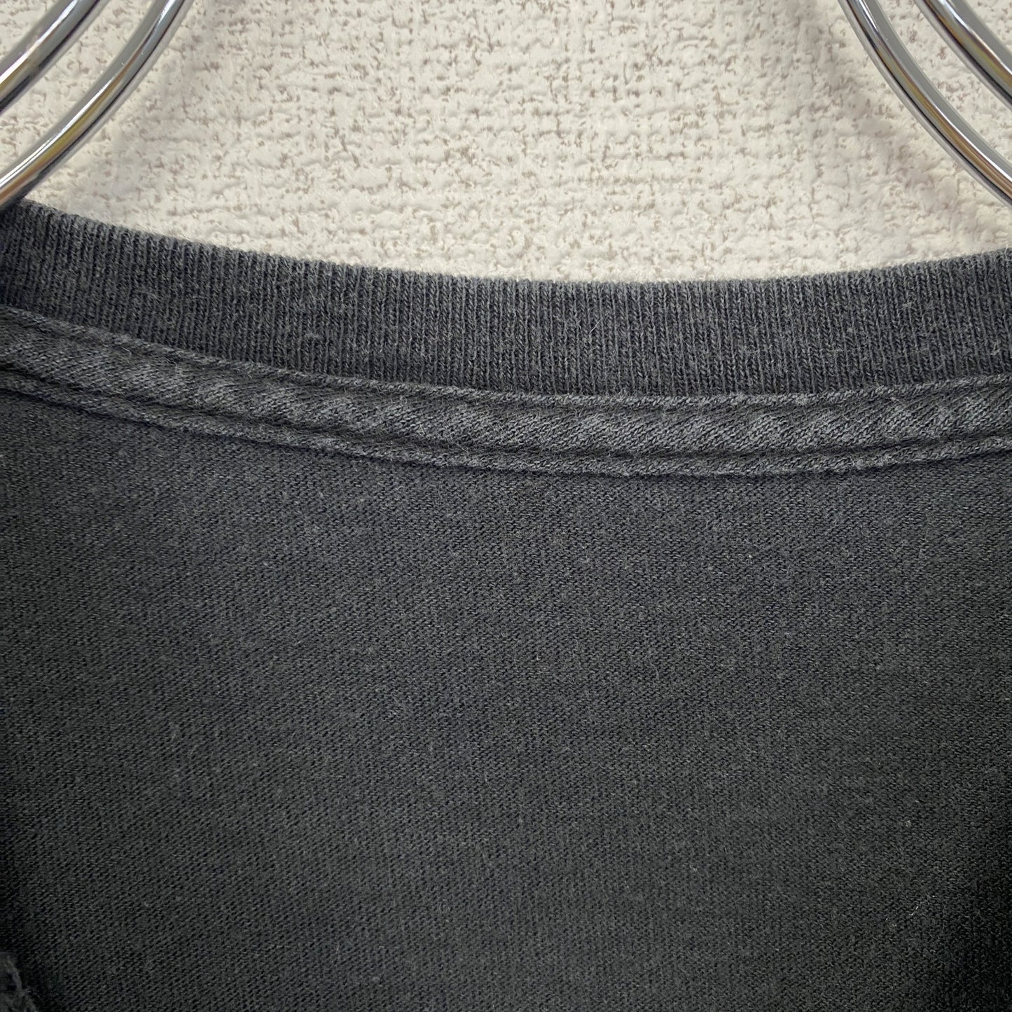 古着 used DISOBEY ガイ・フォークス 半袖デザインプリントTシャツ 黒 ブラック クルーネック