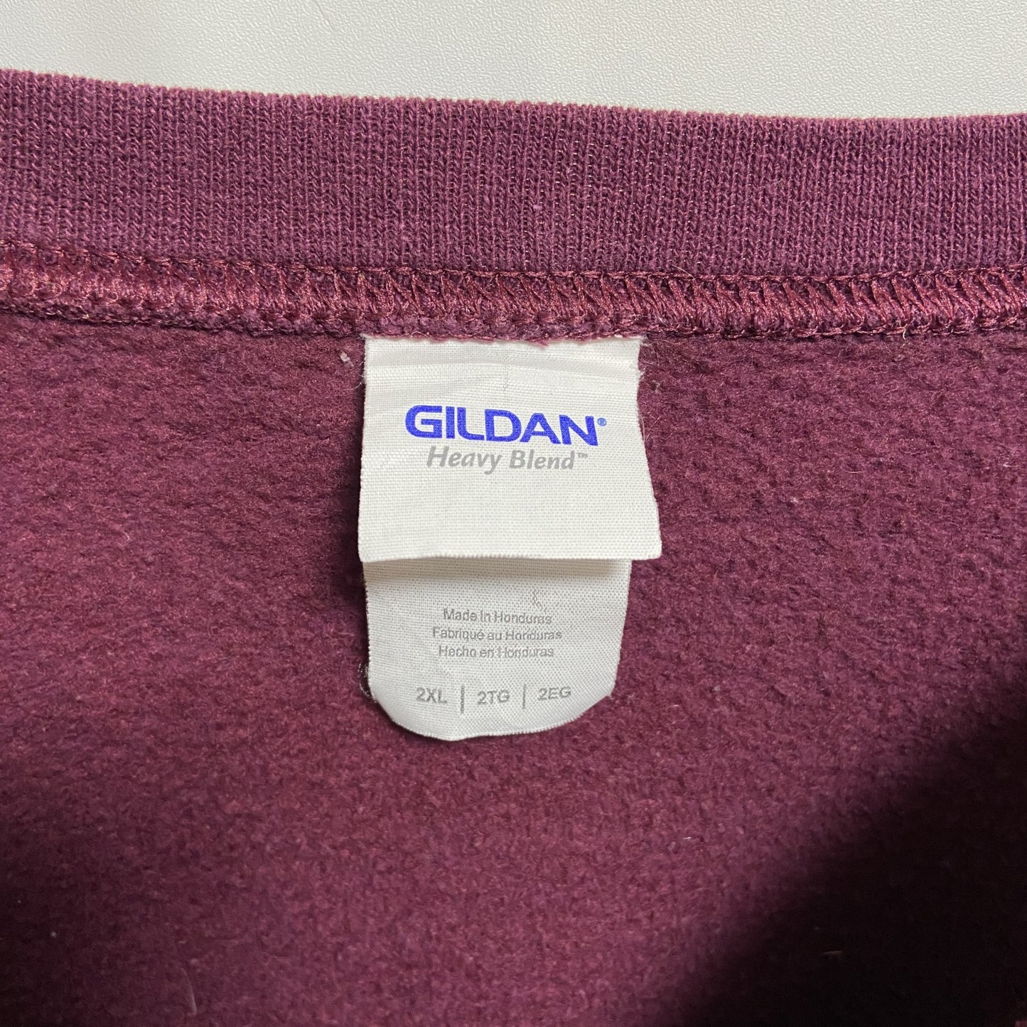 古着 used GILDAN ギルダン 長袖スウェット トレーナー 英字プリント クルーネック ビックシルエット XXLサイズ