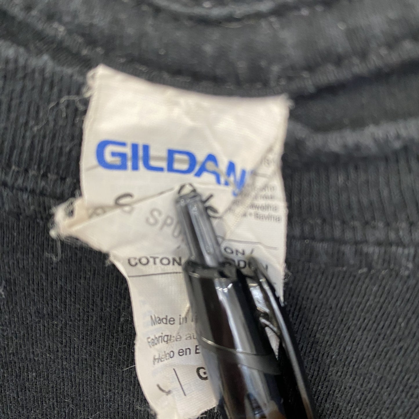 古着 used GILDAN ギルダン 半袖プリントTシャツ ジョーカー DCコミックス カジュアル クルーネック 黒 Lサイズ