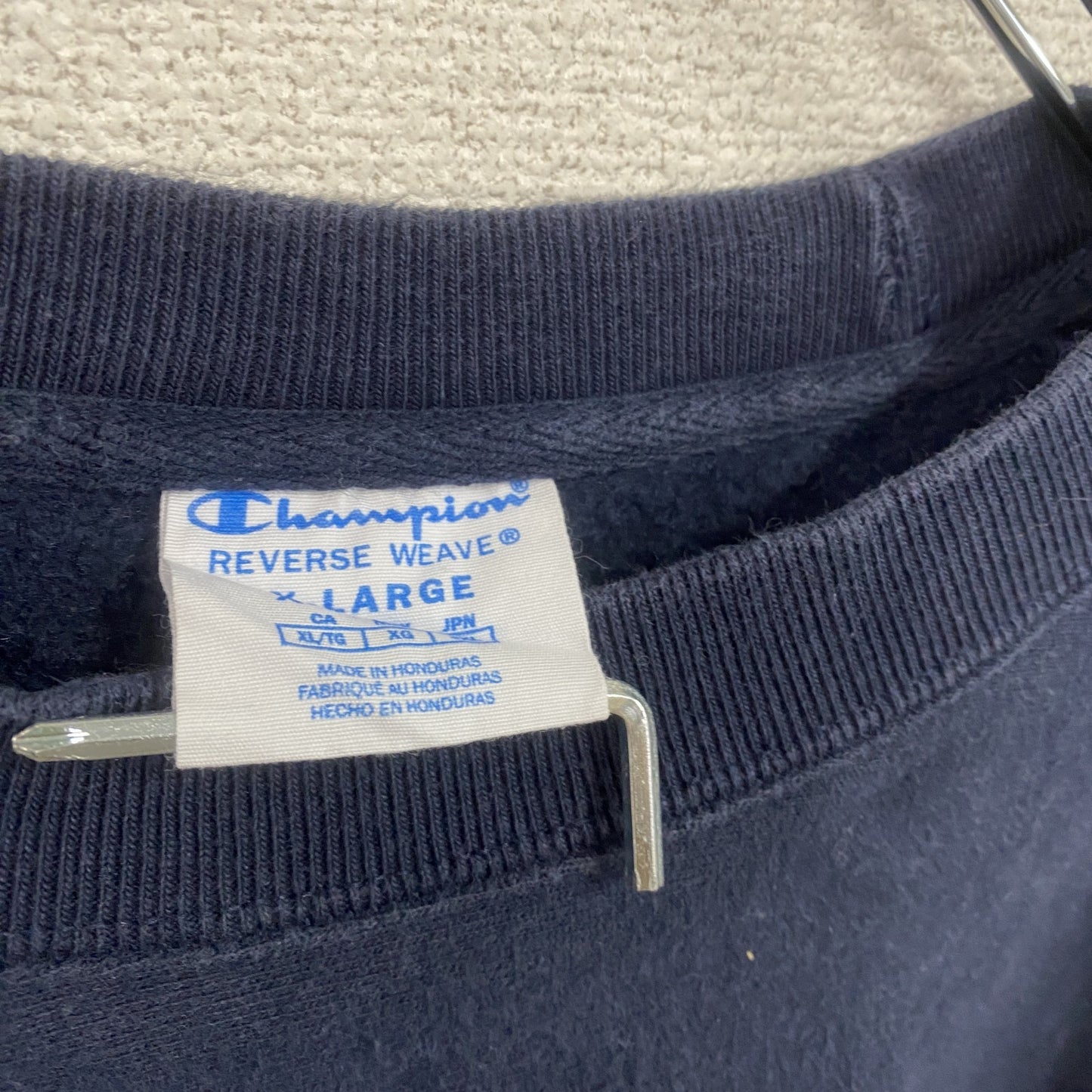 Champion チャンピオン リバースウィーブ スウェット/トレーナー 紺 ネイビー XLサイズ