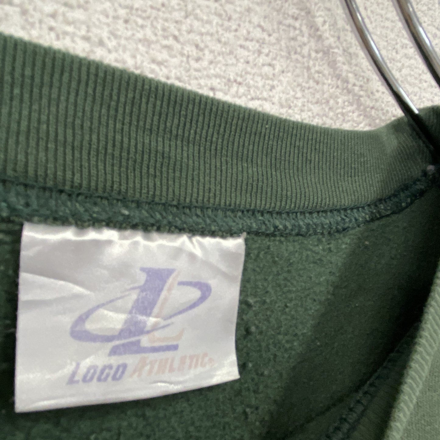 LOGO ATHLETIC ロゴ アスレティック スウェット/トレーナー 緑 グリーン