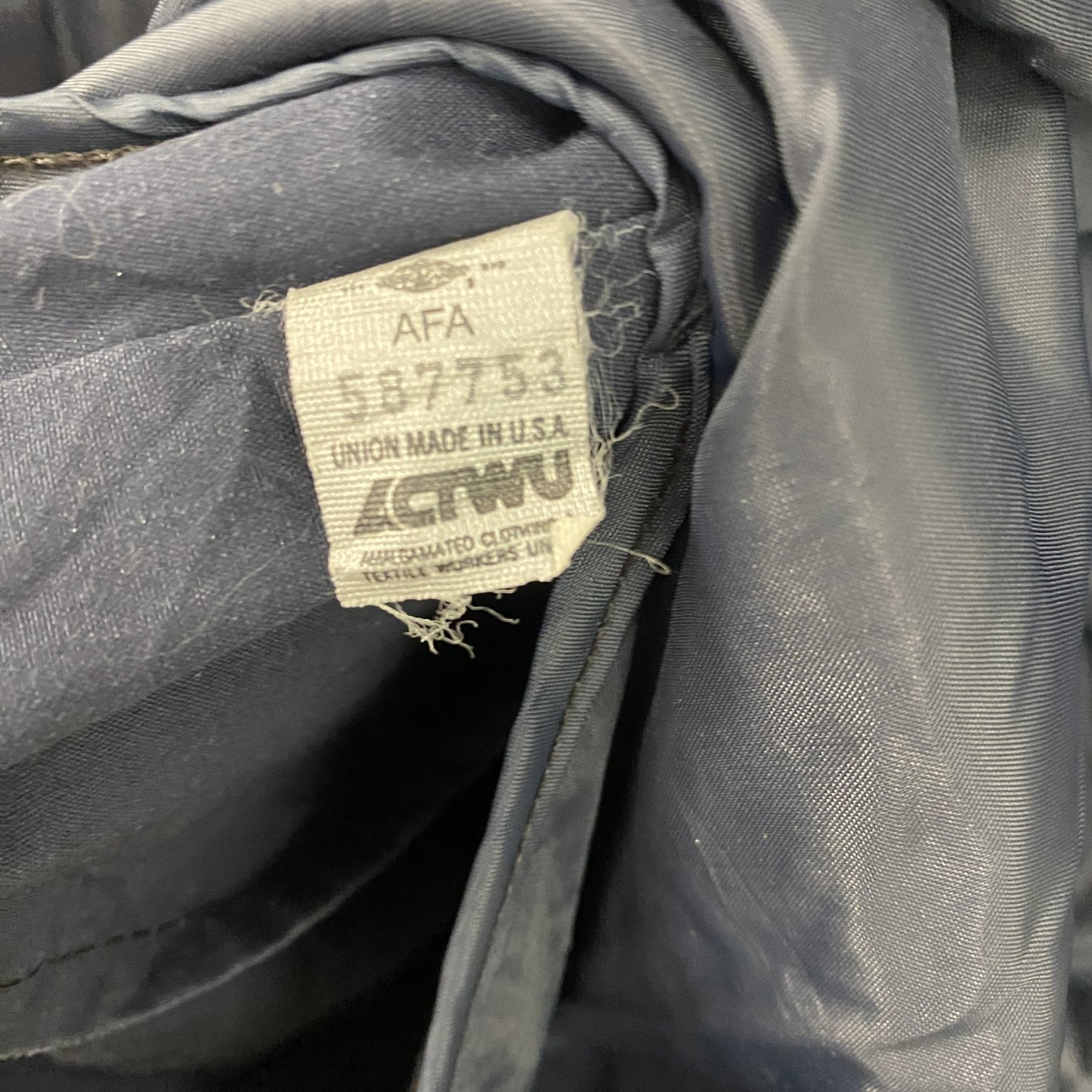 LONDON FOG ロンドンフォグ トレンチコート 比翼仕立て 紺 ネイビー 44サイズ