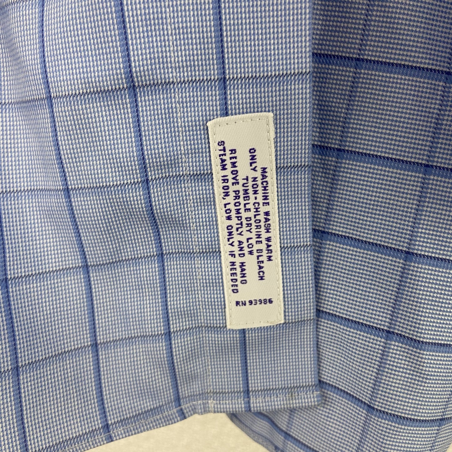 Brooks Brothers ブルックスブラザーズ 長袖シャツ チェック柄 水色 ライトブルー