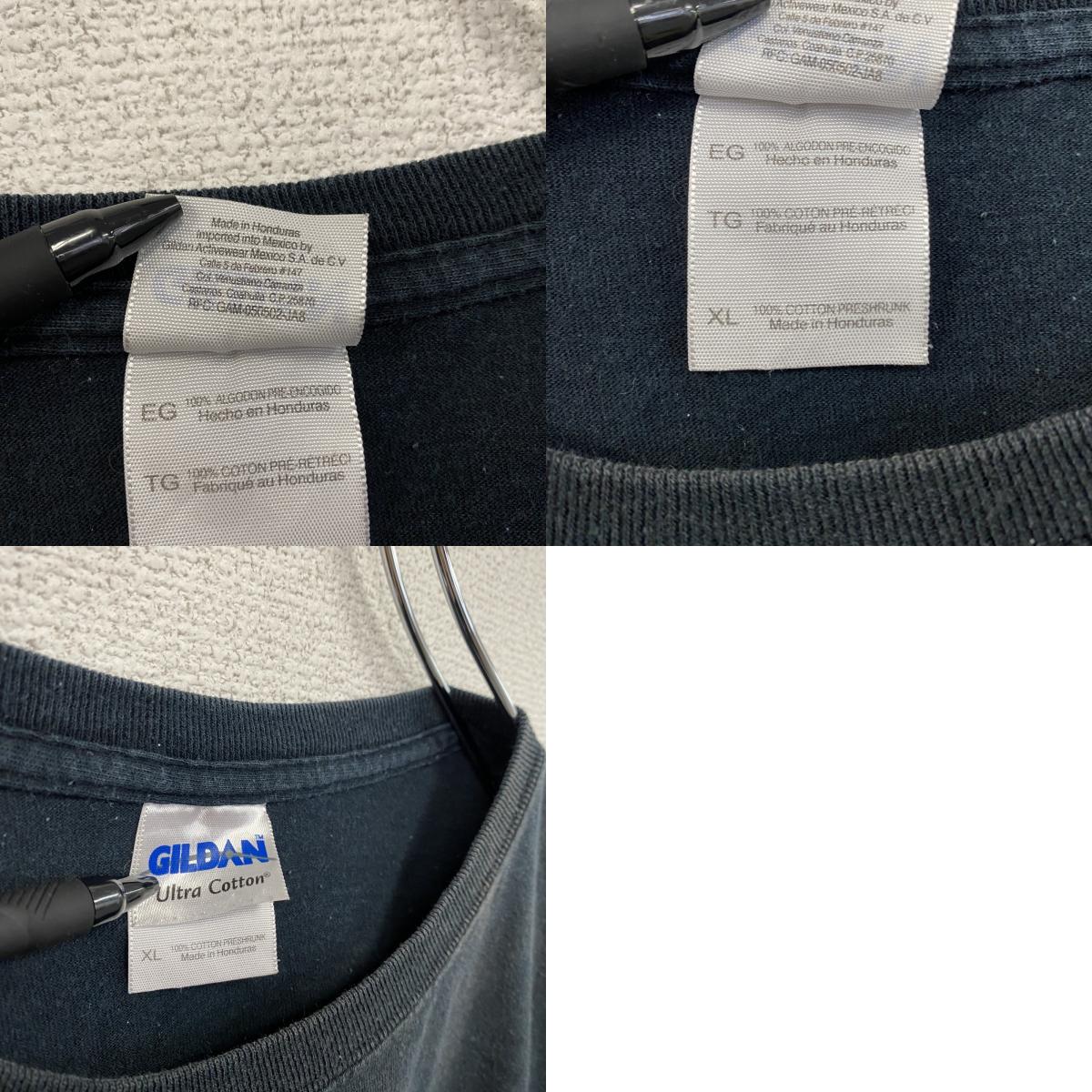GILDAN THE Muffin Tops 半袖プリントTシャツ バンドT 黒 ブラック XLサイズ