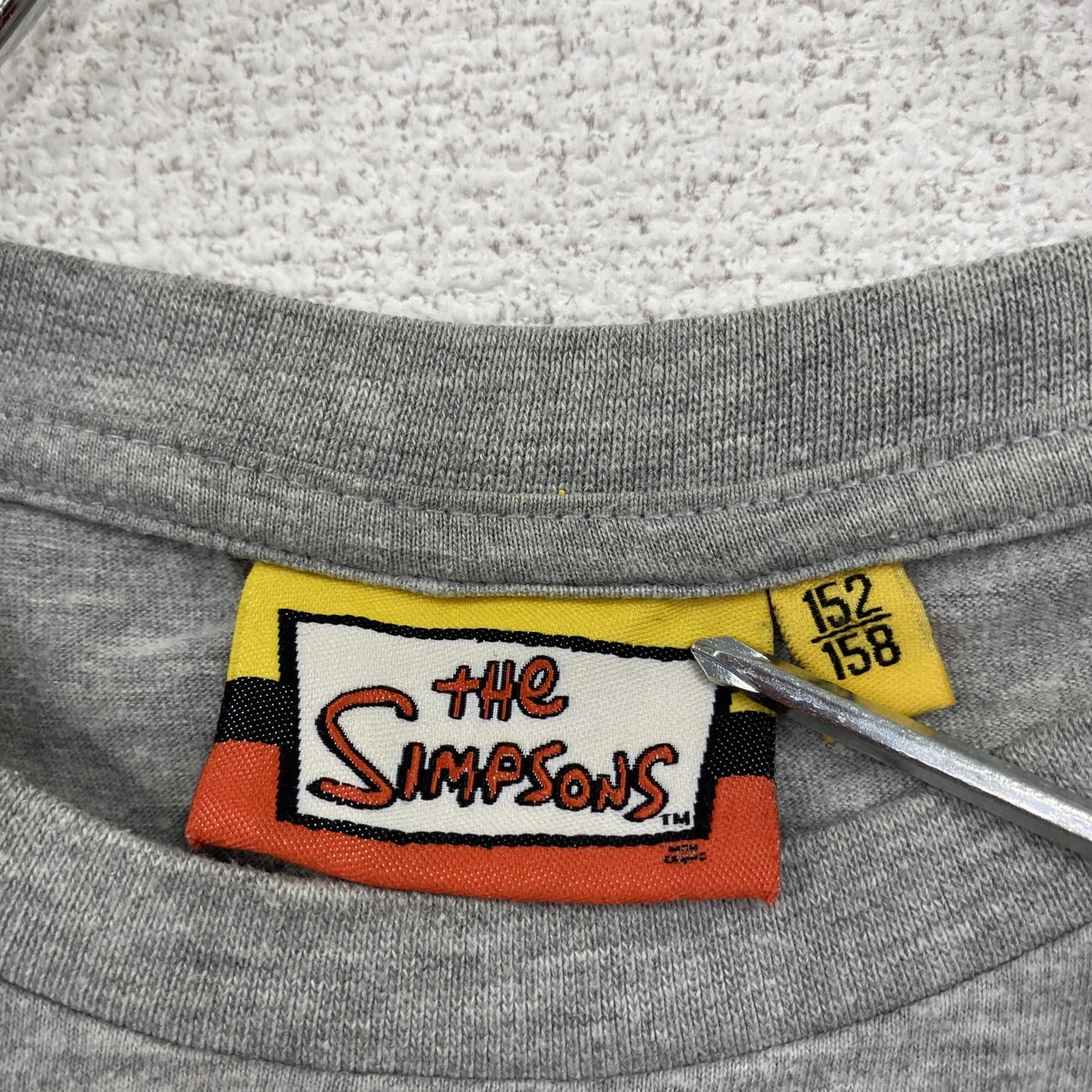 The Simpsons ザ・シンプソンズ 半袖プリントTシャツ グレー 152/158サイズ