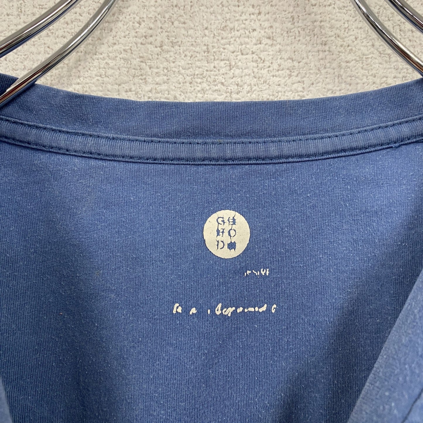 Goods of Desire 半袖プリントTシャツ 青 ブルー Lサイズ