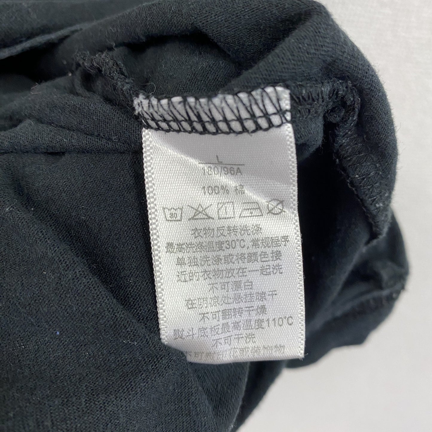 QUIKSILVER 半袖プリントTシャツ 黒 ブラック Lサイズ