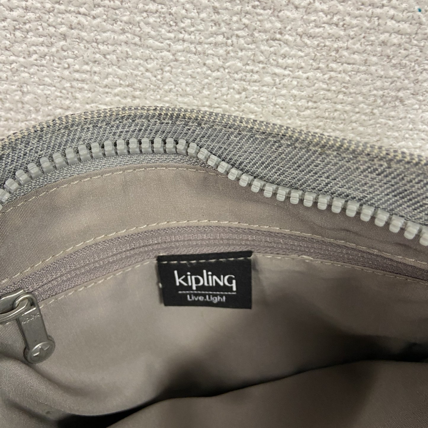 KIPLING キプリング ショルダーバッグ 灰色 グレー