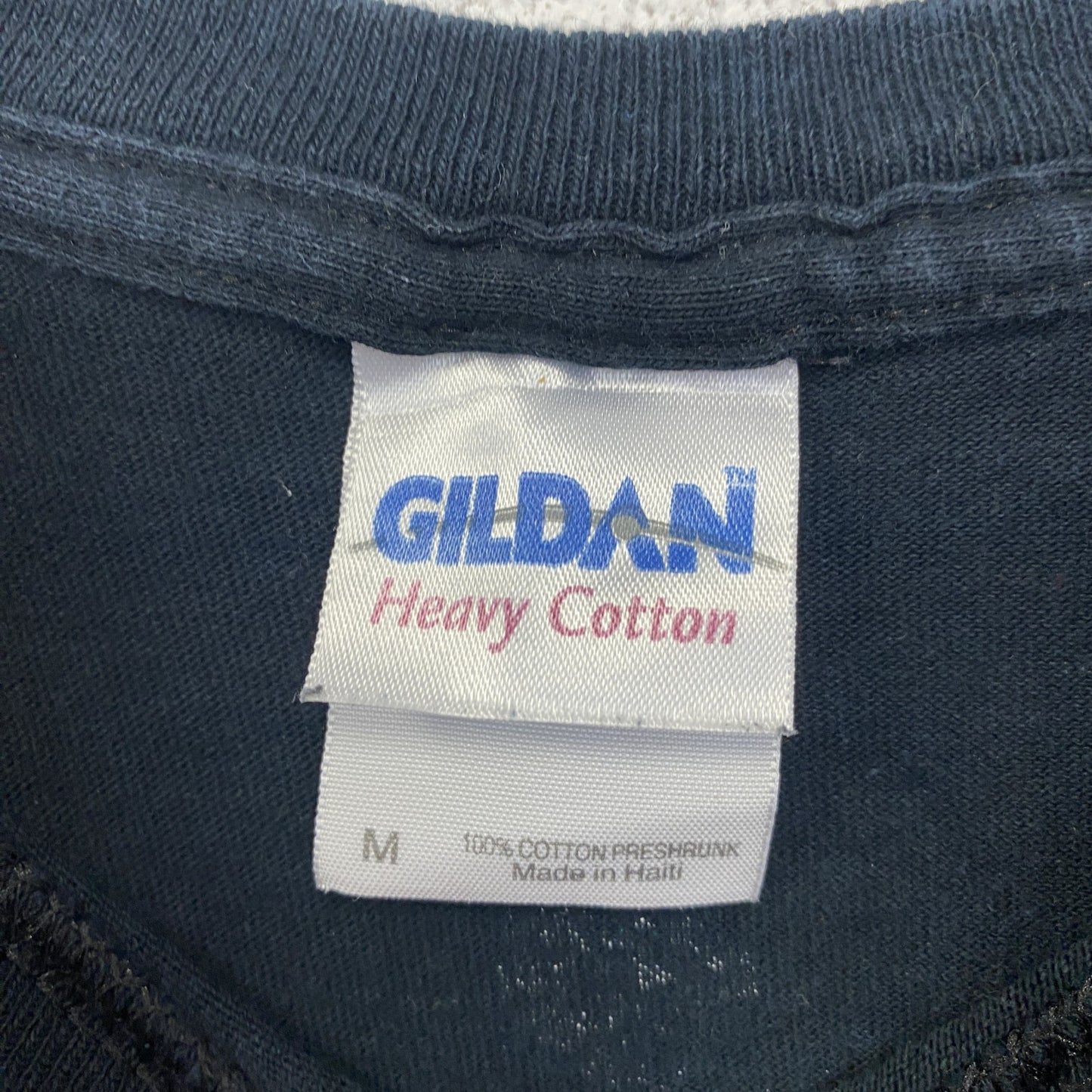 古着 used GILDAN ギルダン 半袖プリントTシャツ ニュー・ファウンド・グローリー 10周年 記念 ネイビー Mサイズ