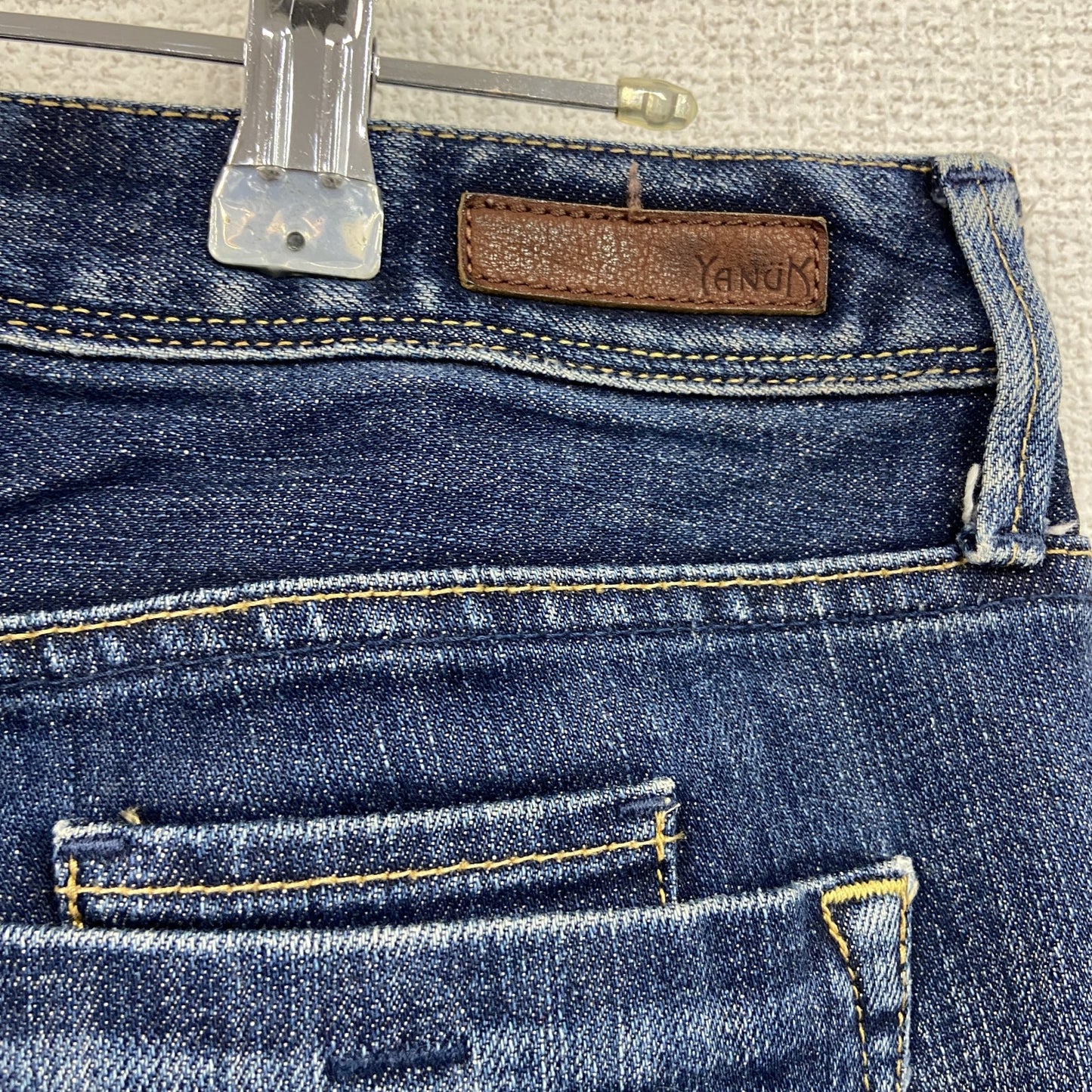 YANUK ヤヌーク デニムパンツ/ジーンズ ジップフライ インディゴ W24サイズ