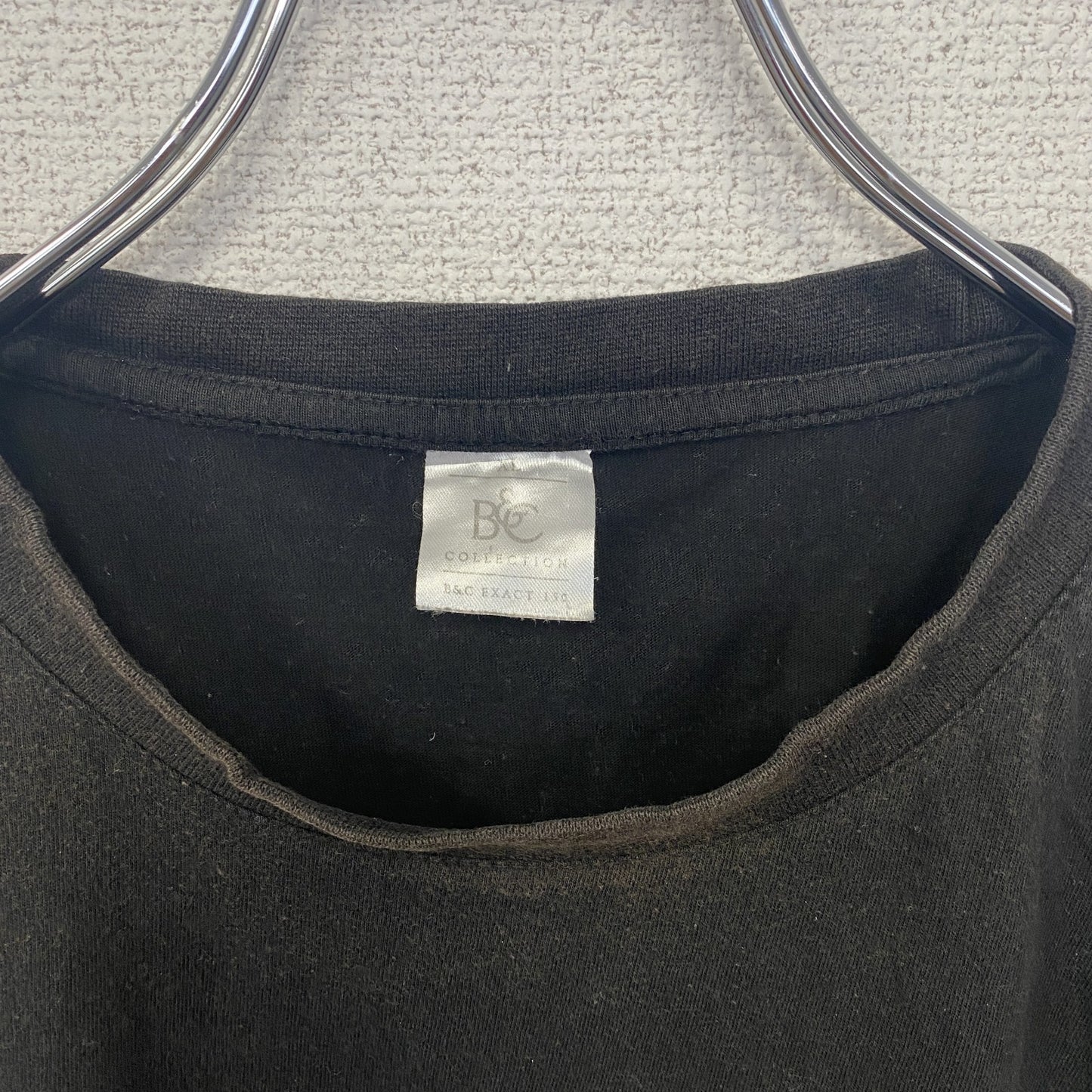 古着 used 半袖プリントTシャツ 黒 ブラック 魚 釣り ブラックバス クルーネック レトロデザイン XLサイズ