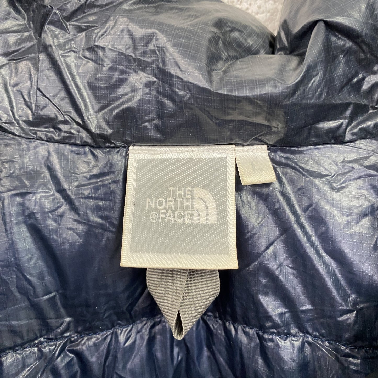 THE NORTH FACE ザ・ノースフェイス ライトヒートジャケット ダウンジャケット 紺 ネイビー Lサイズ