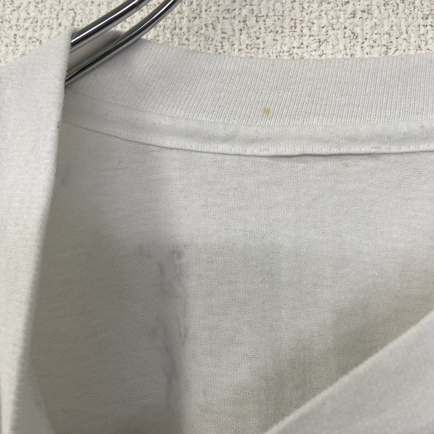 古着 used 半袖プリントTシャツ 90s シングルステッチ ヴィンテージ クルーネック レトロ 白 ホワイト XLサイズ