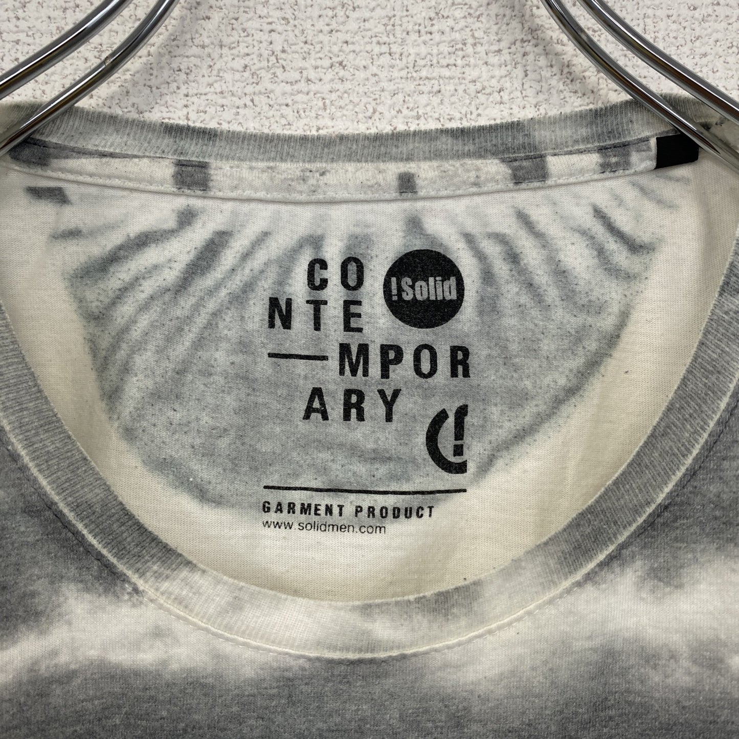 古着 used 半袖ロゴプリントTシャツ 白 ホワイト レトロデザイン サーフィン ビーチ クルーネック Sサイズ