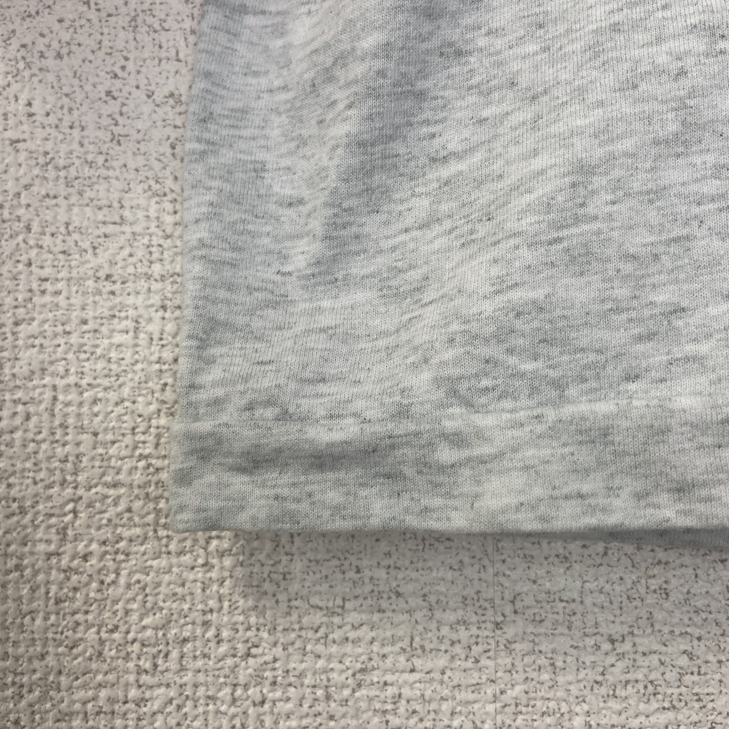 古着 used 半袖プリントTシャツ 90s ヴィンテージ シングルステッチ 音符 クルーネック レトロデザイン 灰 グレー
