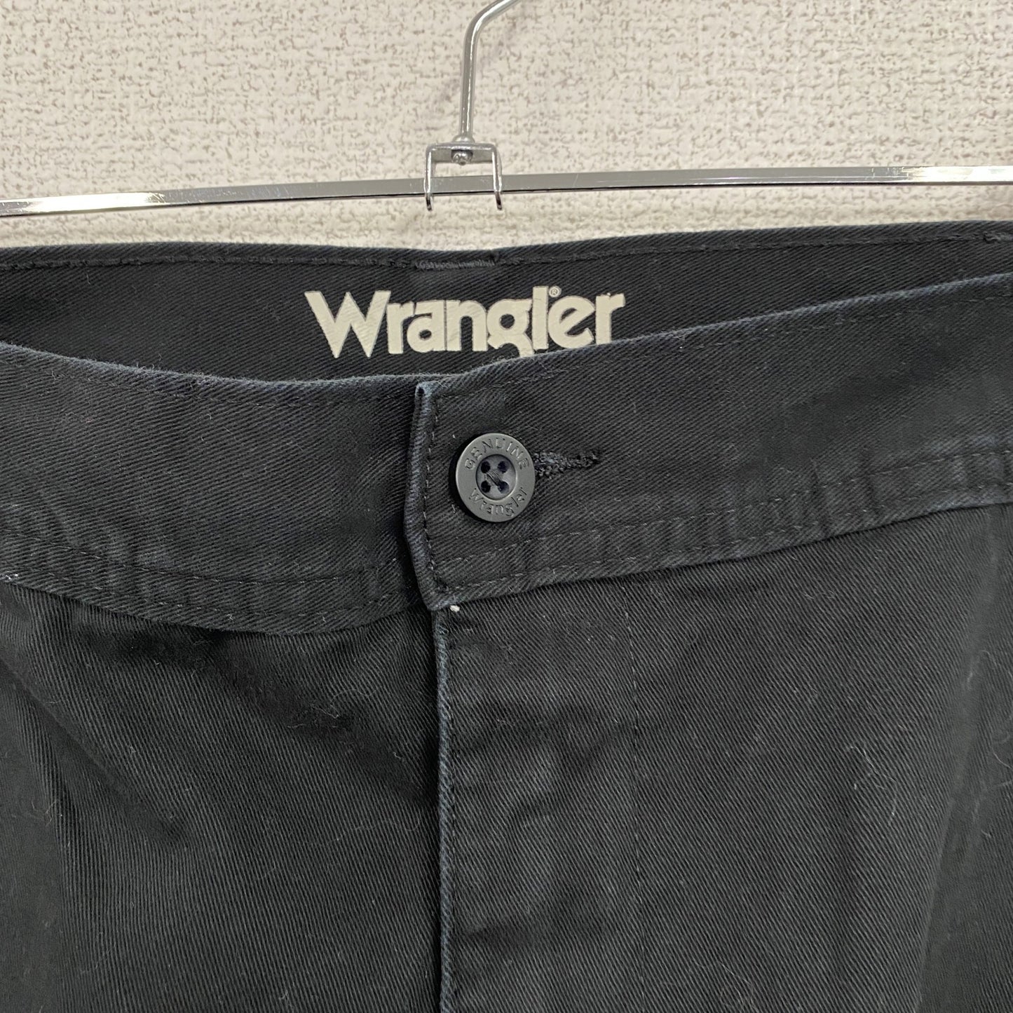 Wrangler ラングラー カーゴパンツ ジップフライ 黒 ブラック 36サイズ