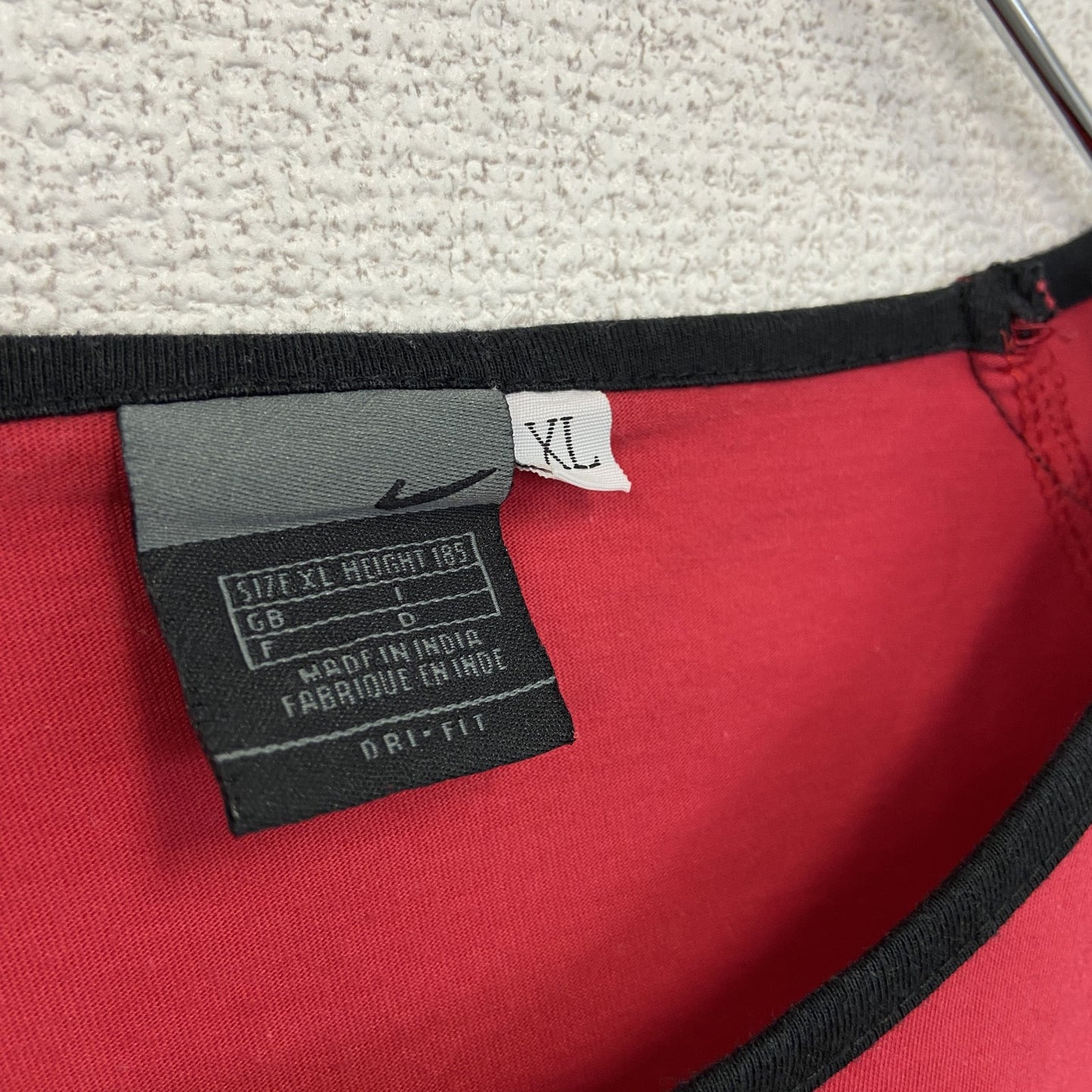 古着 used NIKE ナイキ 半袖ワンポイントデザインTシャツ DRY FIT クルーネック カジュアル XLサイズ