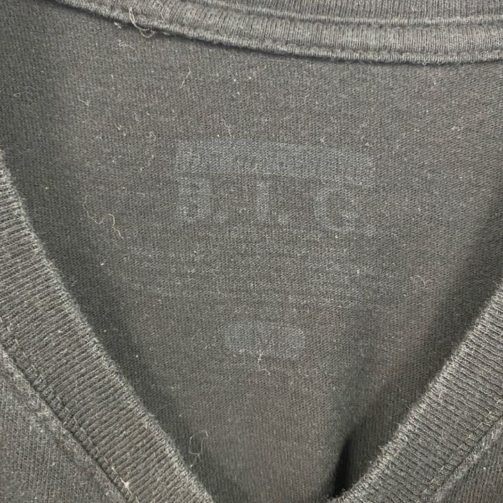 古着 used 半袖音楽プリントTシャツ ノトーリアスビッグ ヒップホップ 定番 黒 ブラック クルーネック Mサイズ