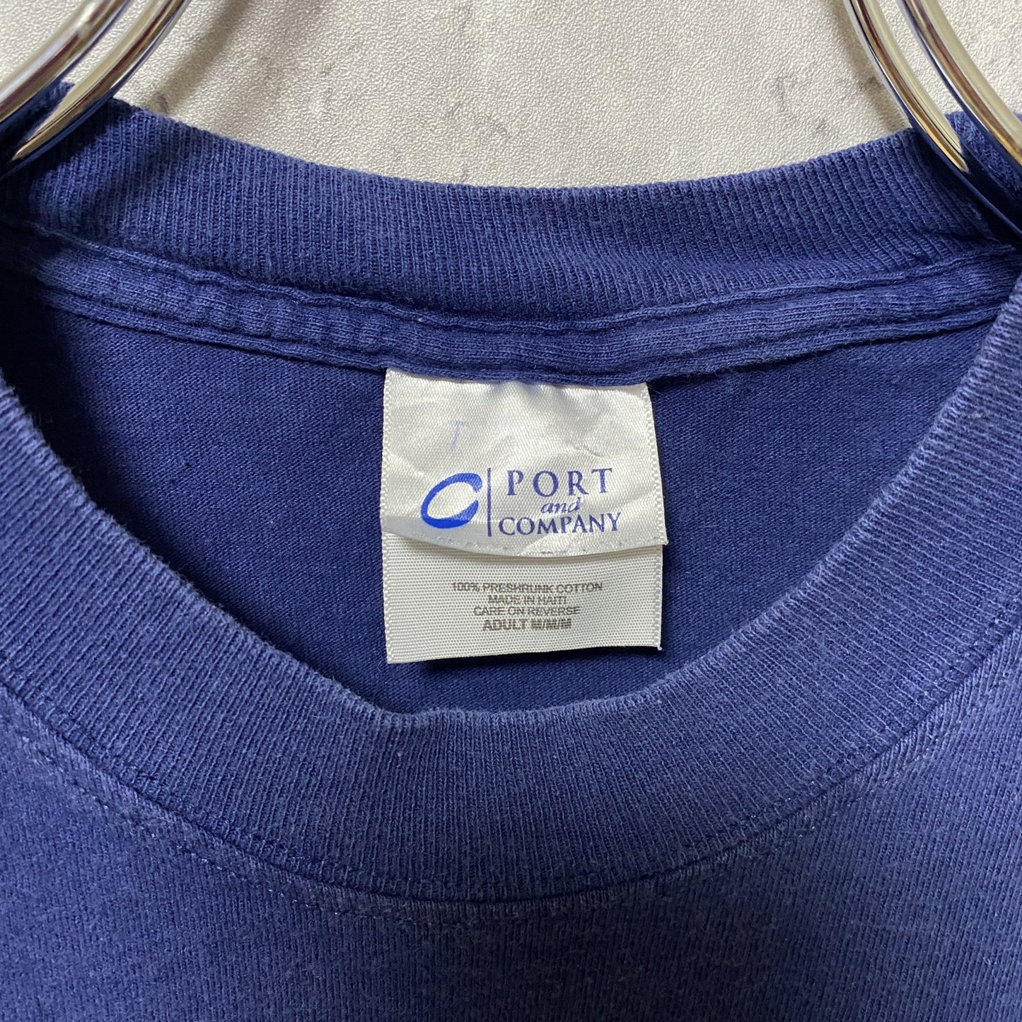 古着 used BROWNSEA BEALE 半袖プリントTシャツ ドラゴン 龍柄 SCOUT EXPO ネイビー Mサイズ