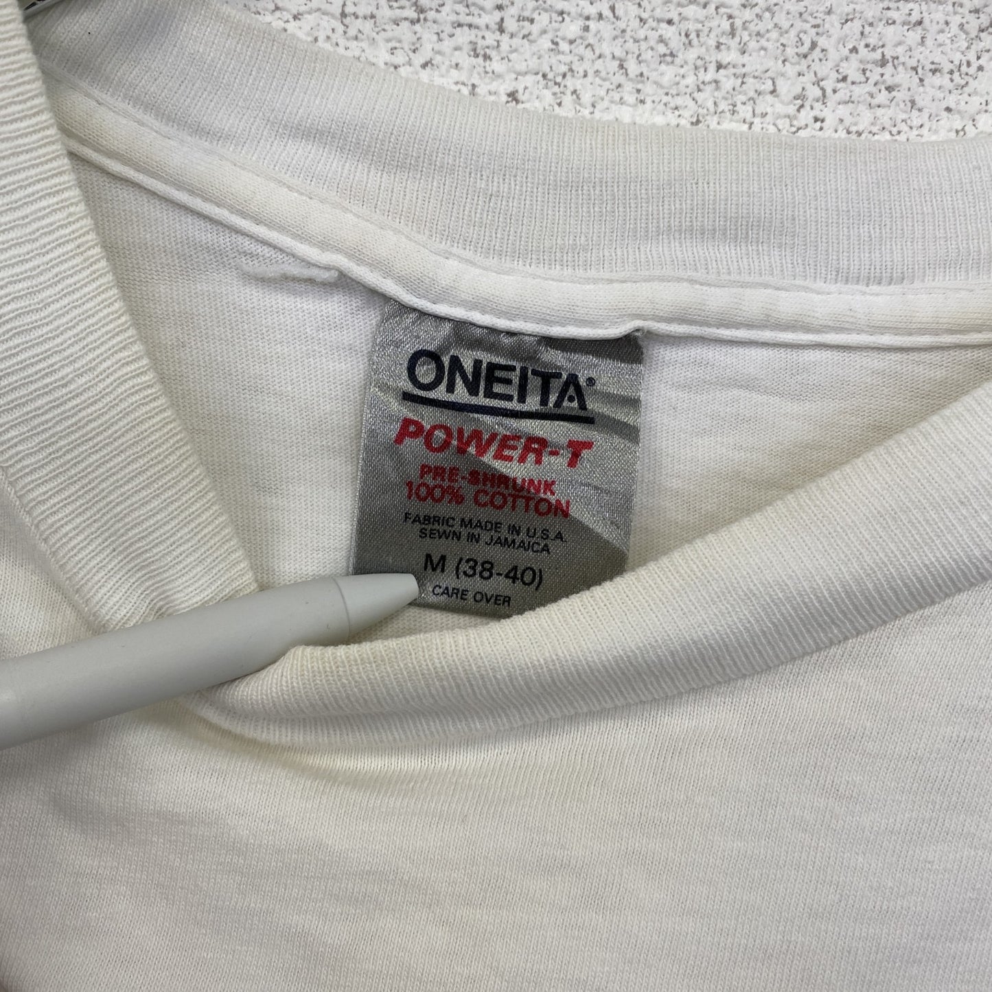 古着 used ヴィンテージ 半袖プリントTシャツ オニータ スキー USA製 100%コットン シングルステッチ Mサイズ