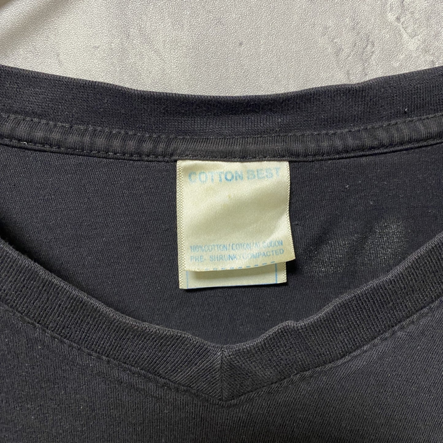 古着 used イェーガーマイスター 半袖プリントTシャツ バックプリント 酒 ICECOLDSHOT 黒 ブラック Lサイズ