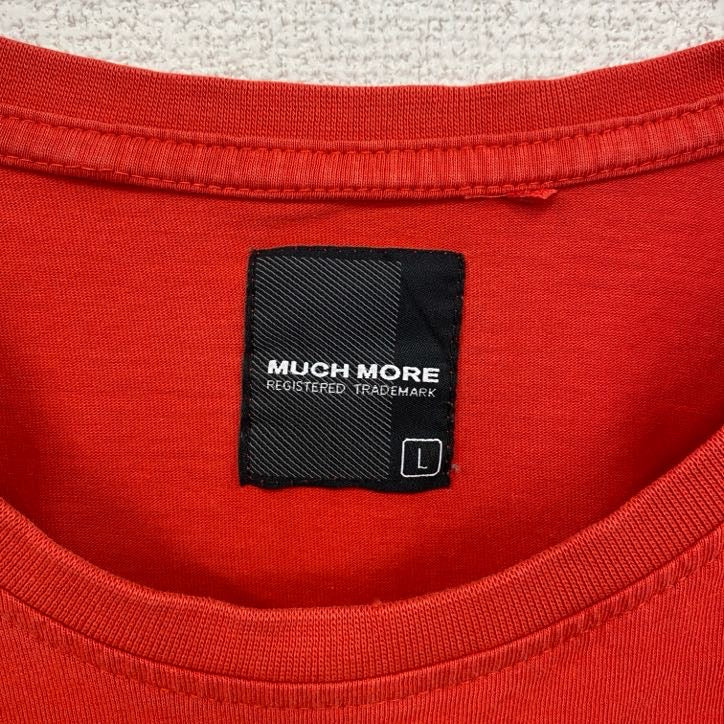 古着 used 半袖プリントTシャツ Y2K 赤 レッド クルーネック フリーダム レトロデザイン Lサイズ