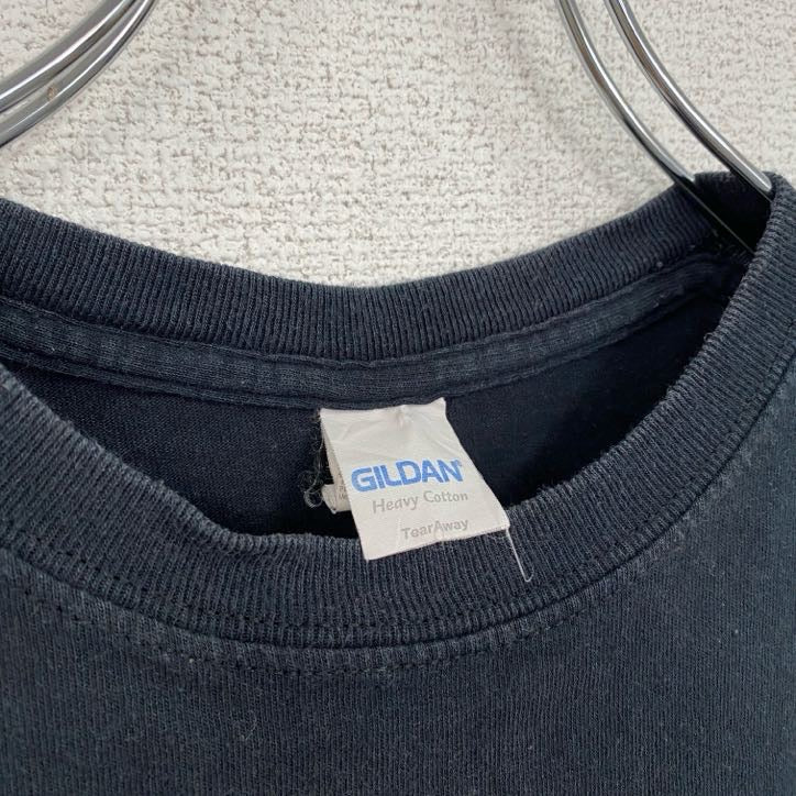 古着 used NIVANA BLEACH 半袖バンドプリントTシャツ ロック レトロデザイン クルーネック 黒 ブラック