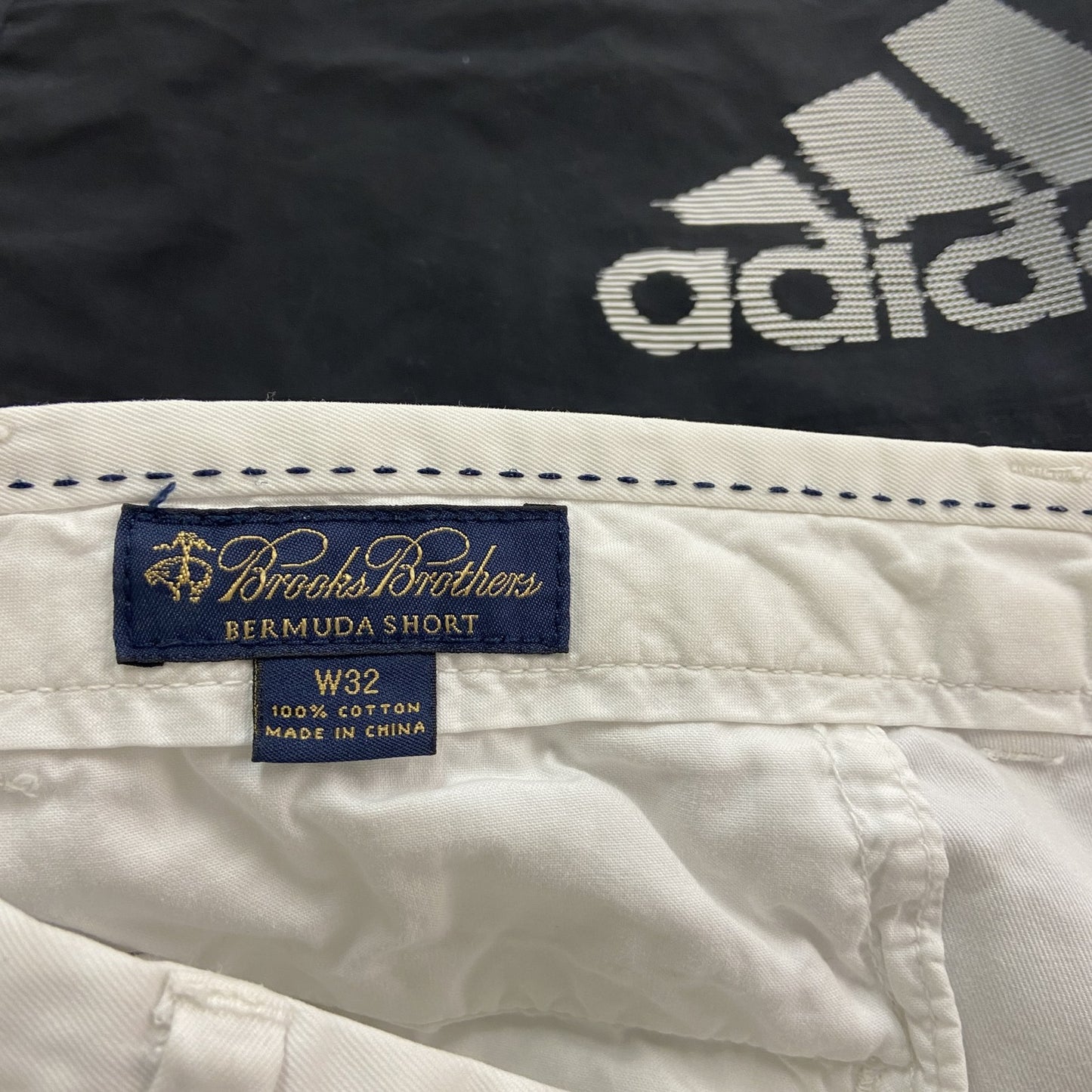 Brooks Brothers ハーフパンツ/ショートパンツ 白 ホワイト W32サイズ