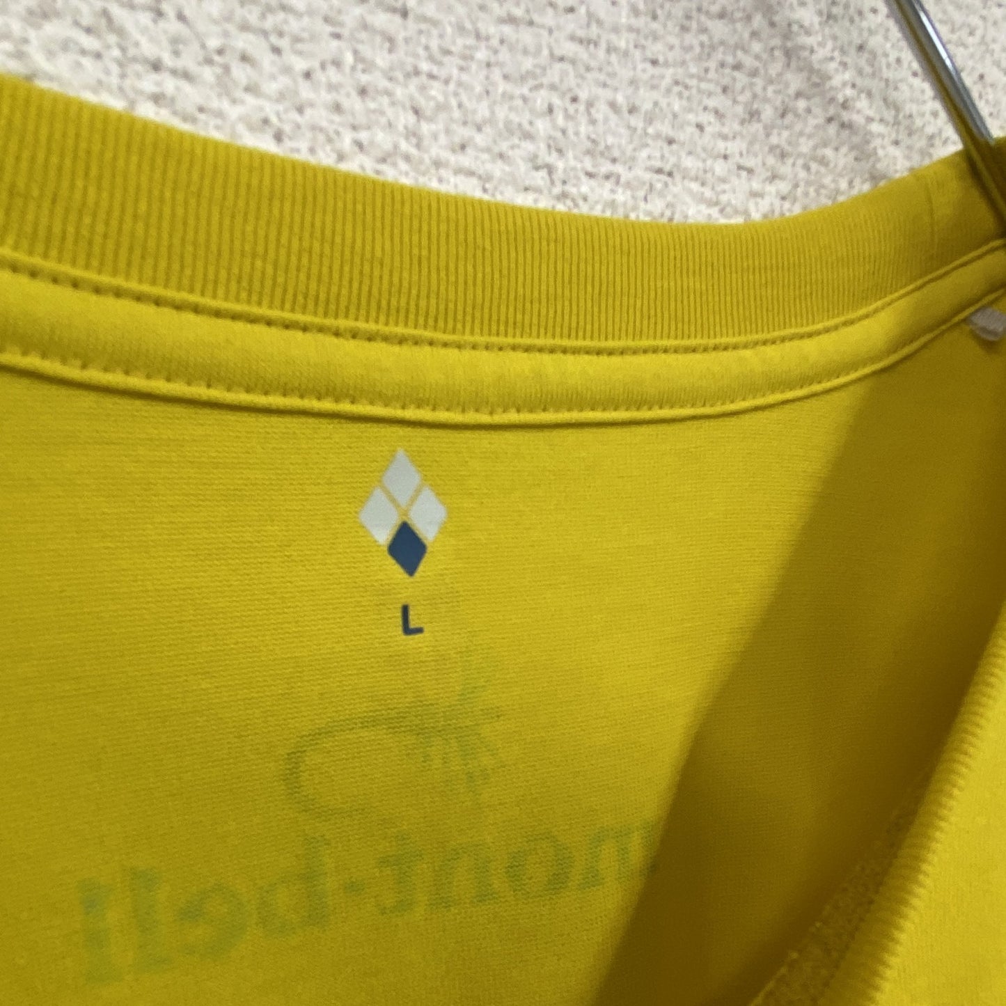 mont-bell モンベル 半袖プリントTシャツ 黄色 イエロー Lサイズ