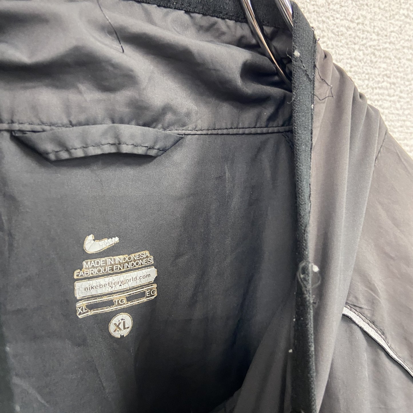 NIKE ナイキ ハーフジッププルオーバージャケット ダークグレー XLサイズ