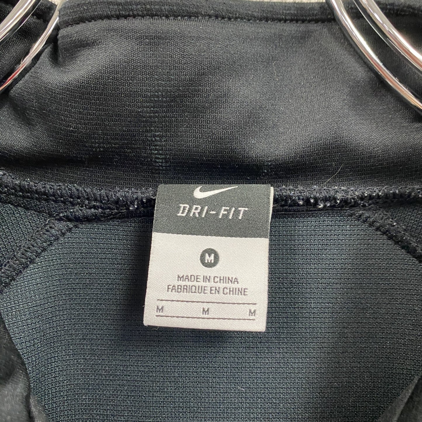 NIKE ナイキ DRI-FIT トラックジャケット/ジャージ スウッシュ 黒 ブラック Mサイズ
