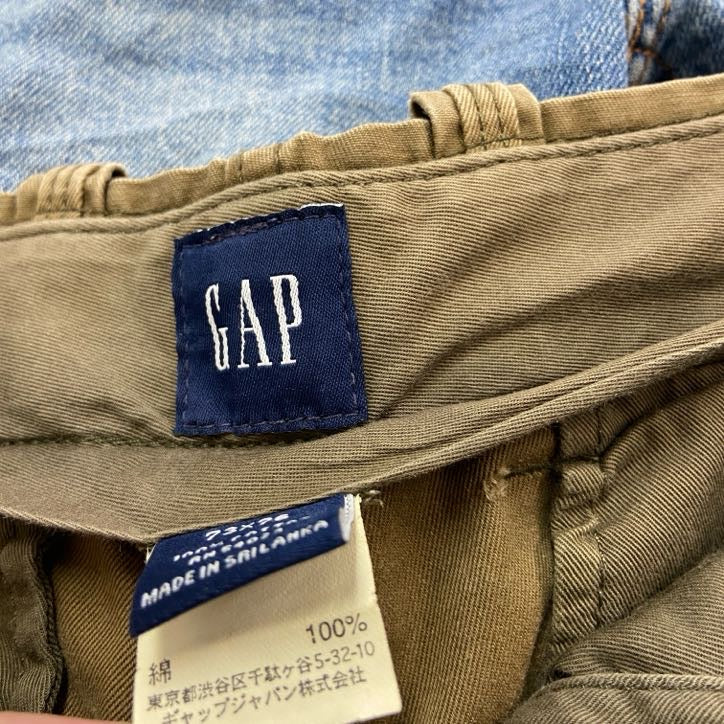 GAP ギャップ カーゴパンツ/ミリタリーパンツ カーキ