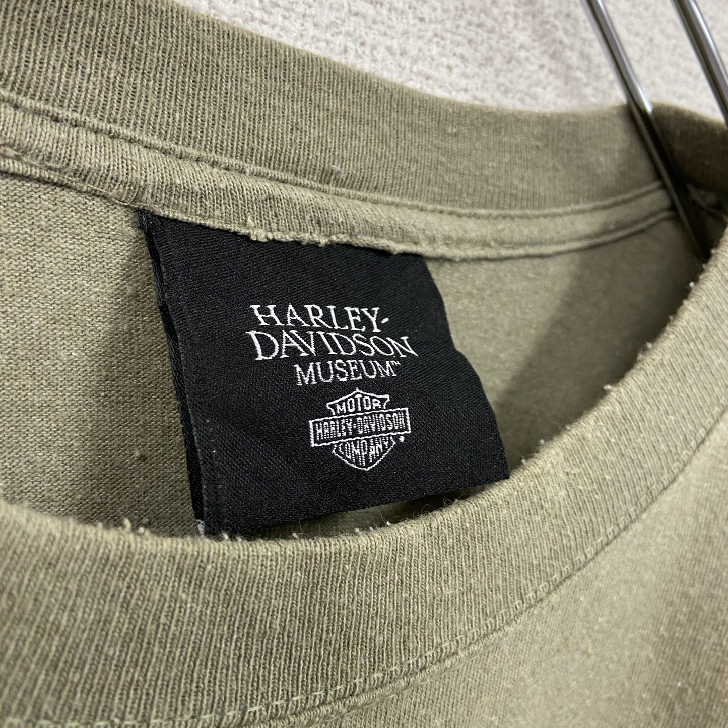 HARLEY DAVIDSON ハーレーダビッドソン 半袖両面プリントTシャツ 緑 グリーン XLサイズ
