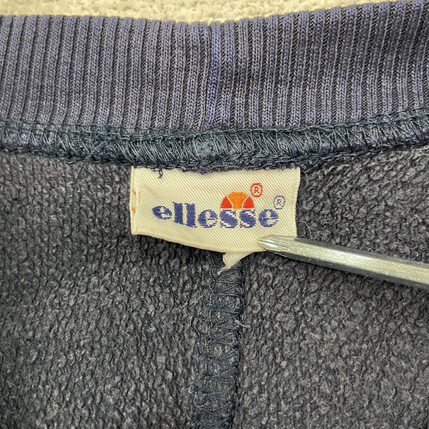 ~00s ellesse エレッセ スウェット/トレーナー ヴィンテージ 紺 ネイビー