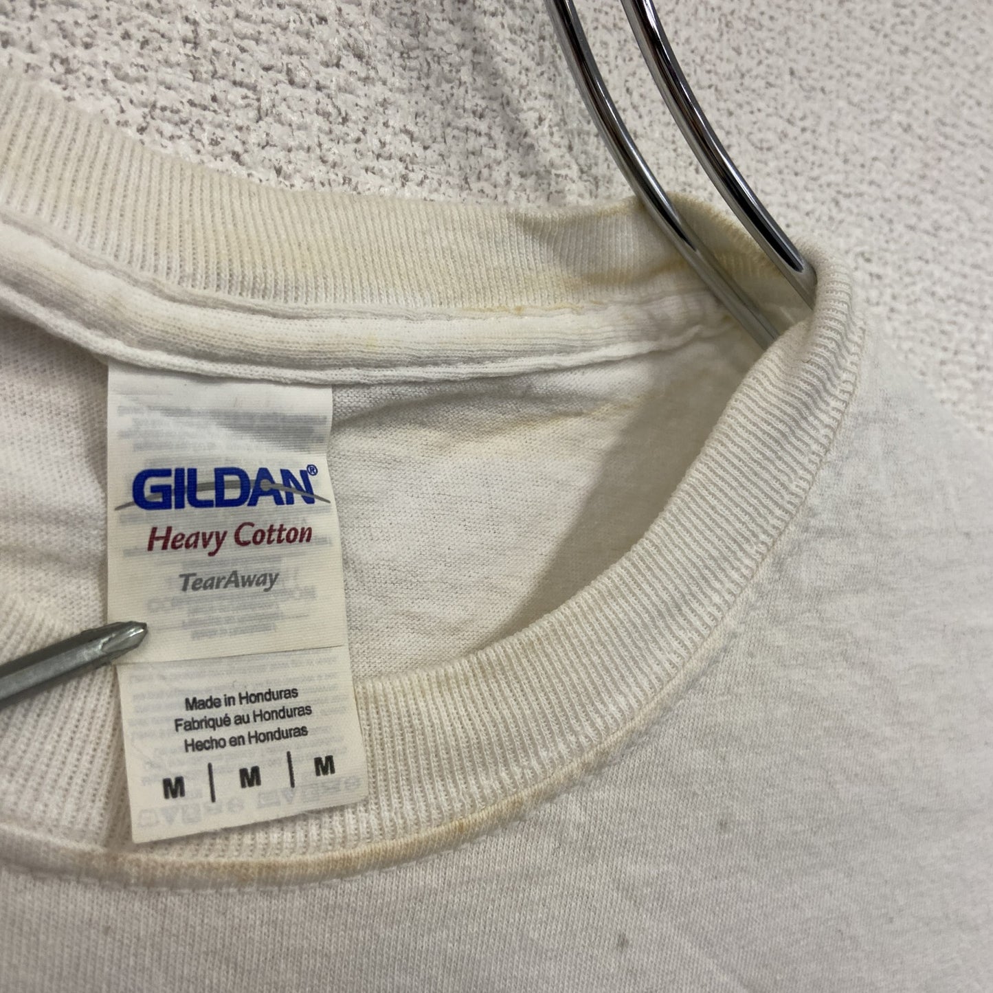 GILDAN ギルダン SEX PISTOLS セックス ピストルズ 半袖バンドTシャツ ゴッドセイヴザクイーン 白 ホワイト Mサイズ