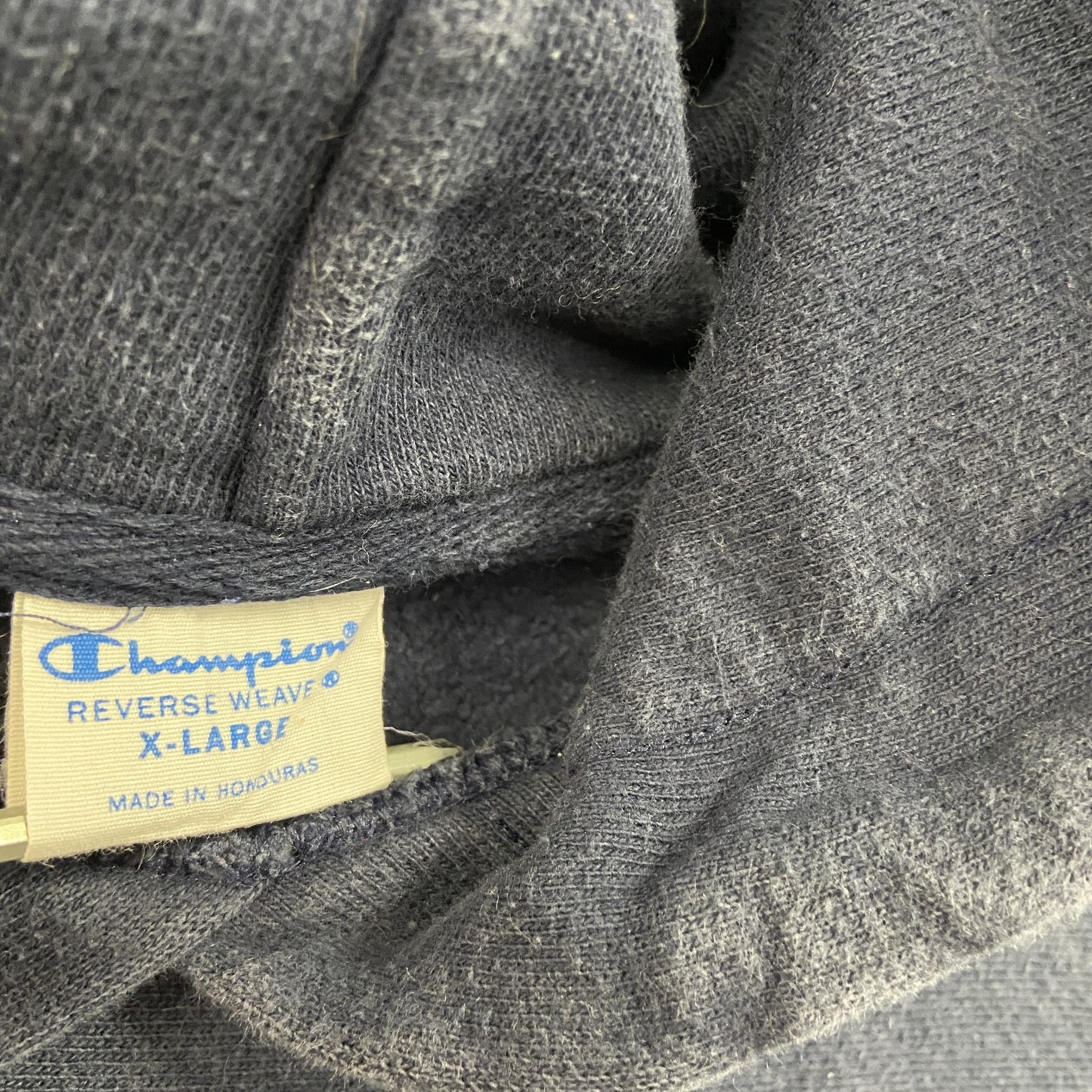 Champion チャンピオン リバースウィーブ スウェットパーカー/フーディー 単色タグ 復刻 紺 ネイビー XLサイズ