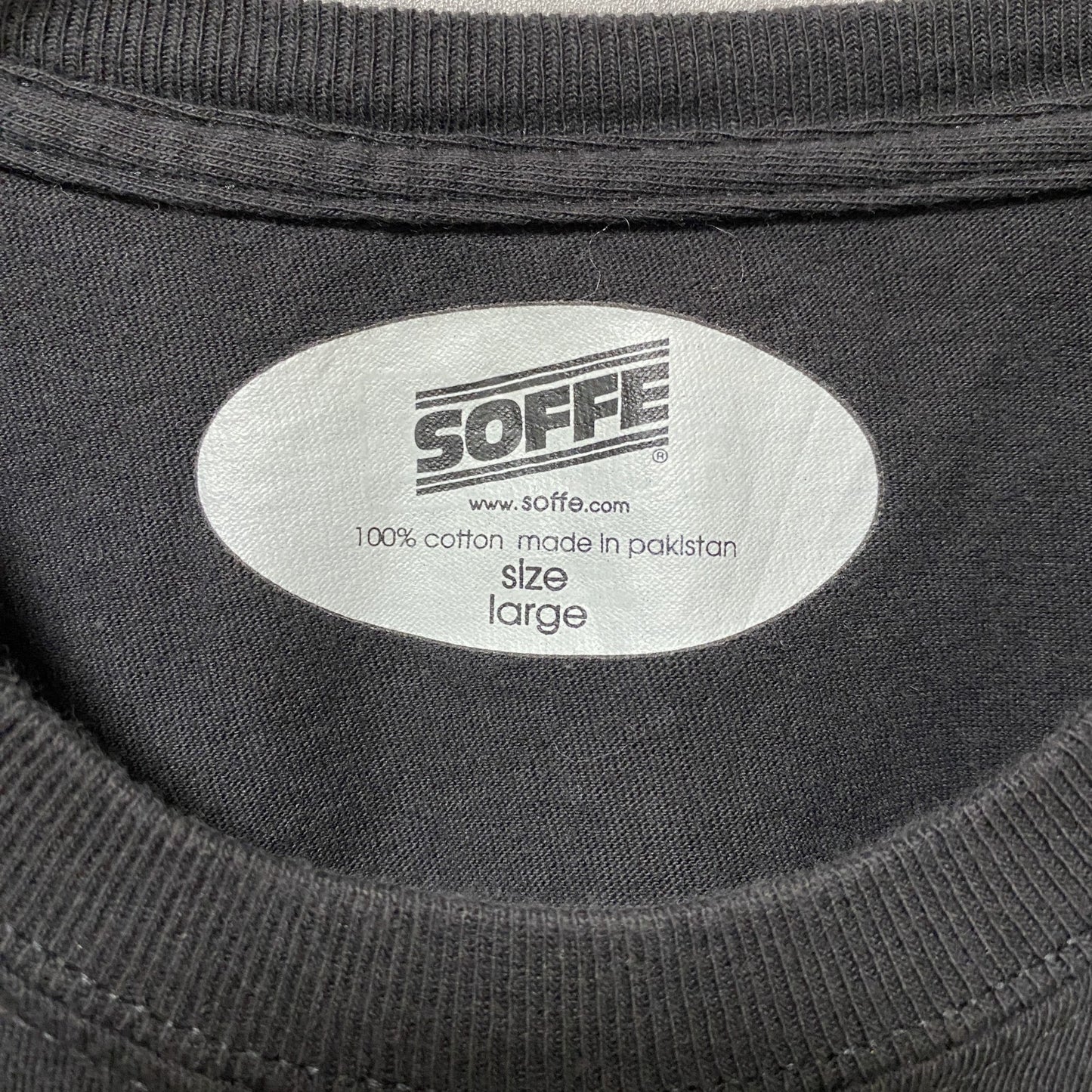 古着 used SOFFE Arizona State Sun Devils アメフト 半袖カレッジプリントTシャツ 黒 ブラック