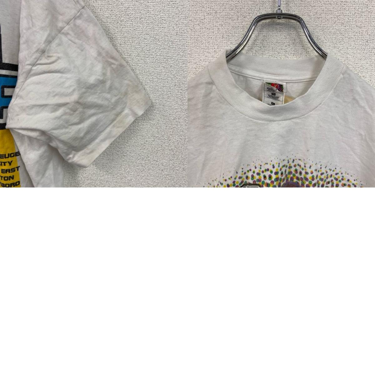 90s FRUIT OF THE LOOM U2 ユーツー 半袖バンドTシャツ ヴィンテージ 白 XLサイズ