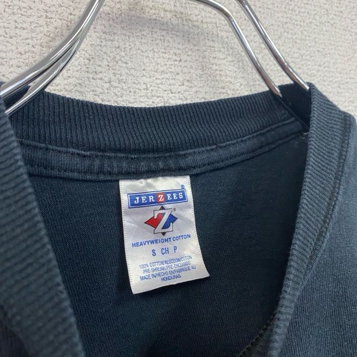JERZEES ジャージーズ 半袖プリントTシャツ 黒 ブラック Sサイズ