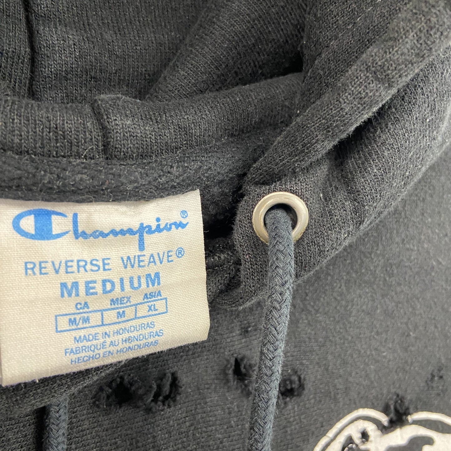 Champion チャンピオン リバースウィーブ スウェットパーカー/フーディー ヘビーウエイト 現行 黒 ブラック Mサイズ