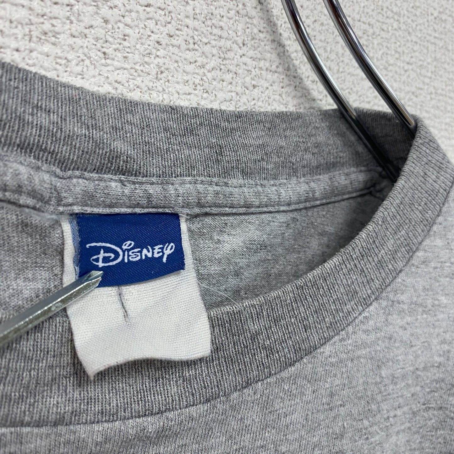 00s Disney ディズニー Mickey Mouse ミッキーマウス 半袖Tシャツ ヴィンテージ グレー