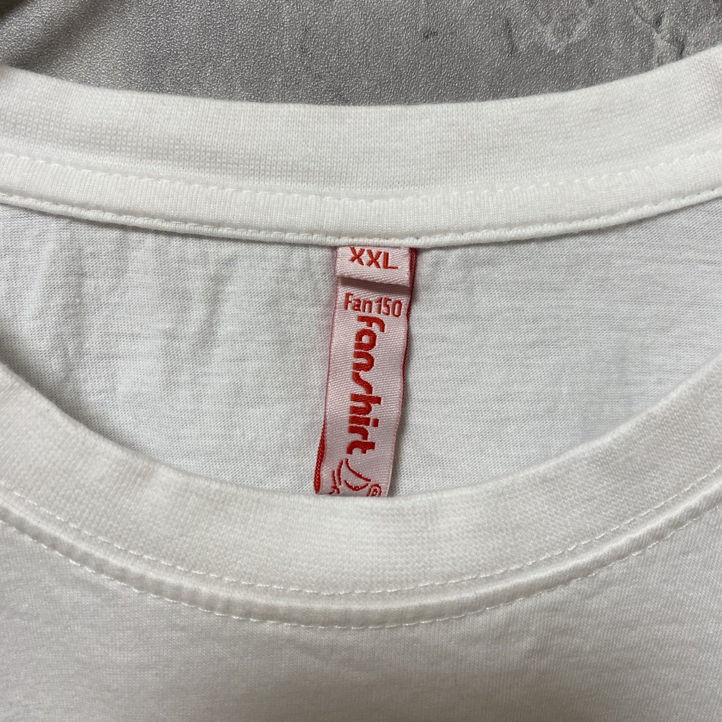 古着 used 半袖プリントTシャツ 白 ホワイト デザイン クルーネック 春夏服 ビッグシルエット オーバーサイズ XXLサイズ