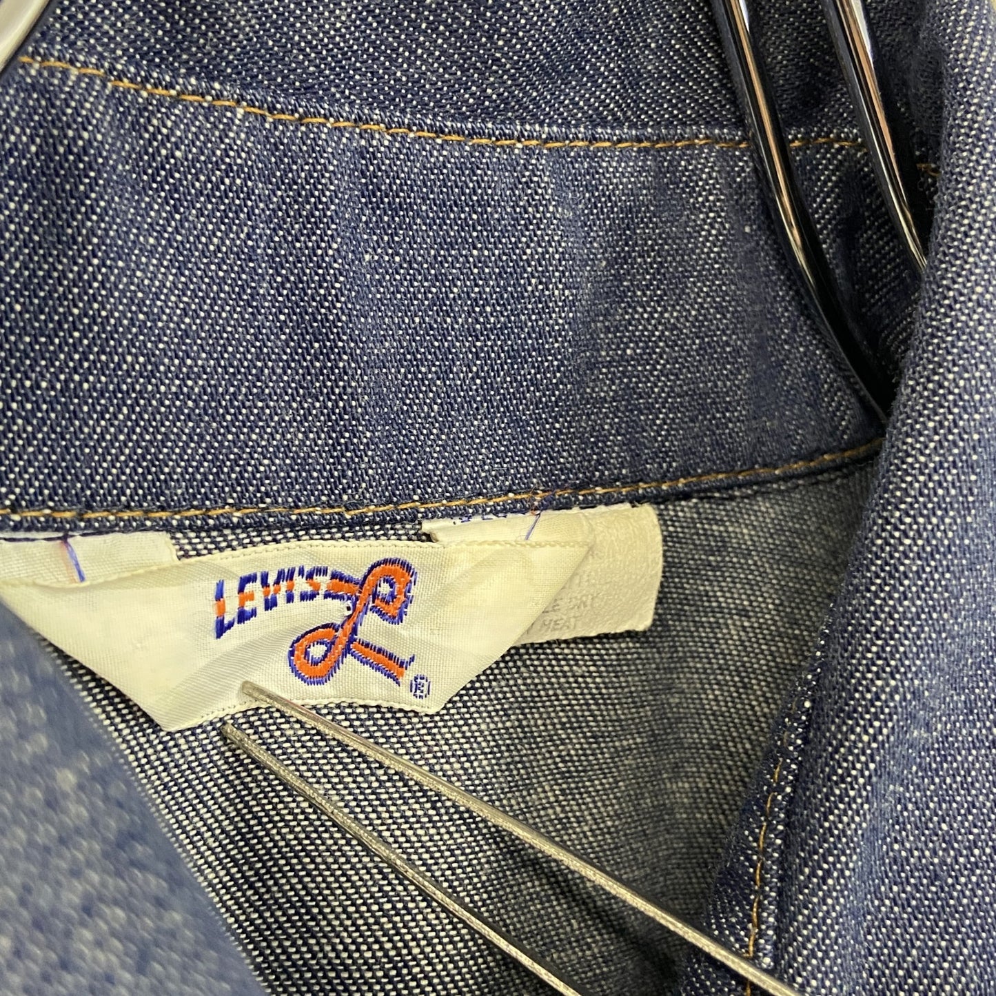 ~80s LEVI’S リーバイス デニムジャケット/Gジャン ヴィンテージ インディゴ Sサイズ