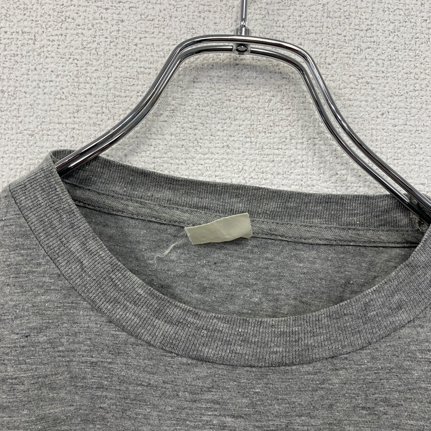 90s 半袖プリントTシャツ 目覚まし時計 キャラクター ヴィンテージ 灰色 グレー