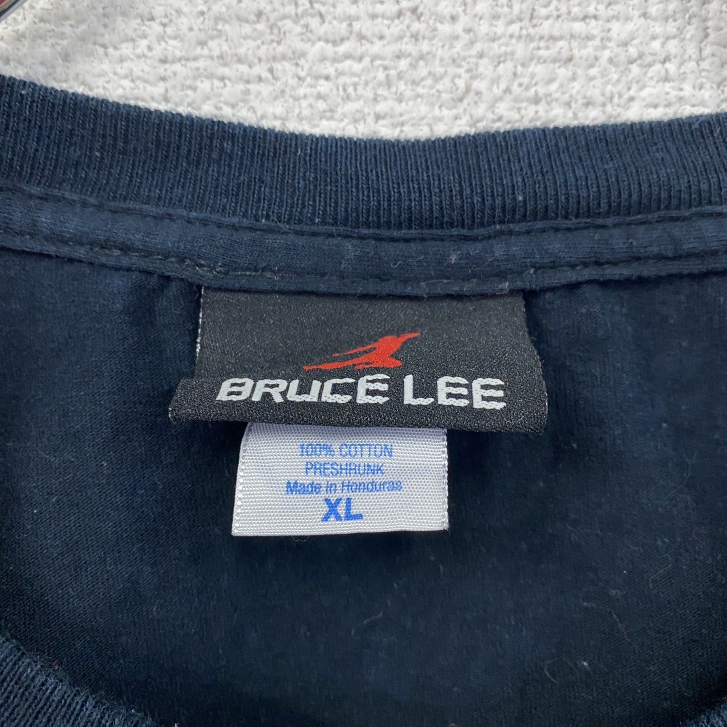 BRUCE LEE ブルースリー 半袖プリントTシャツ 人物T 黒 ブラック XLサイズ