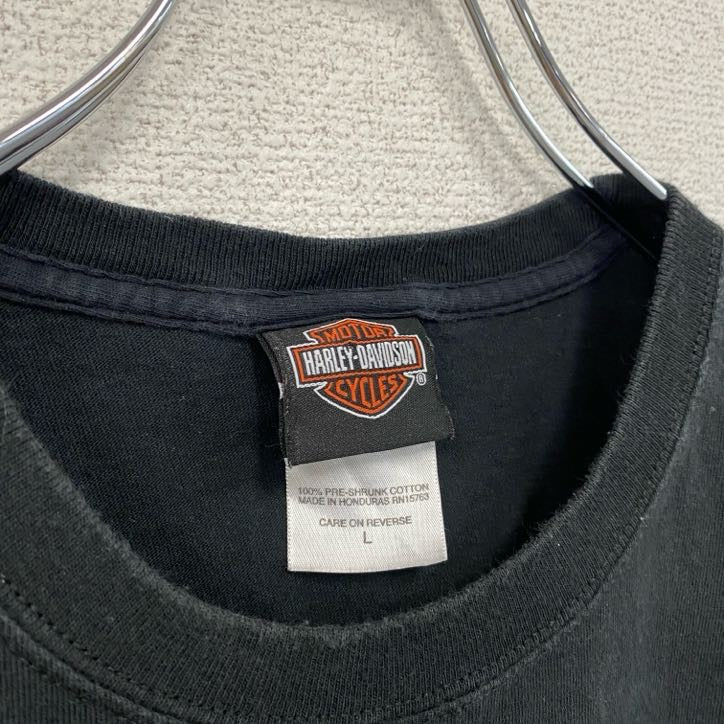 古着 used 00s HARLEY DAVIDSON ハーレーダビッドソン タンクトップ/ノースリーブ 黒 ブラック Lサイズ