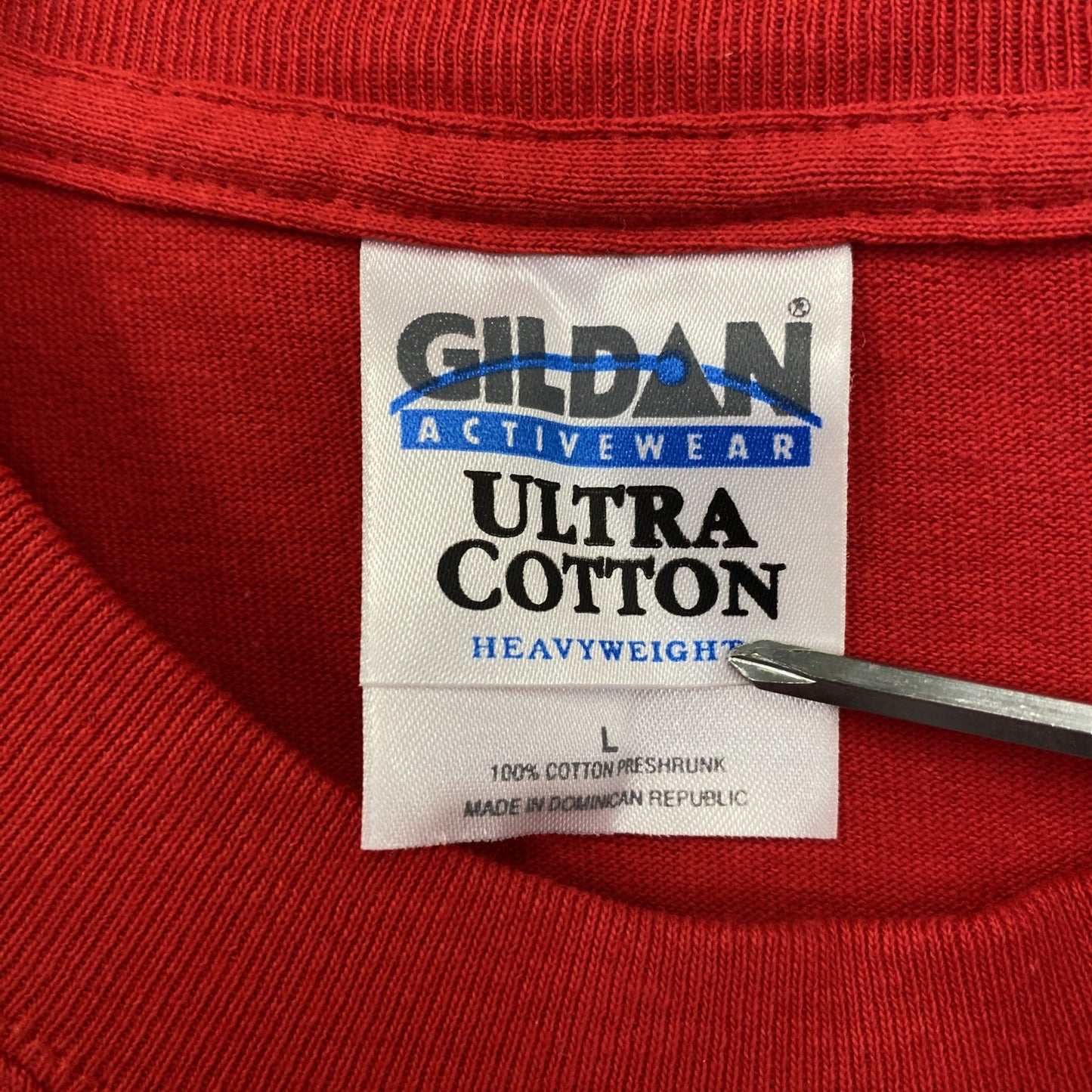 ~00s GILDAN 小野伸二 浦和レッズ フェイエノールト 半袖プリントTシャツ 赤 レッド Lサイズ